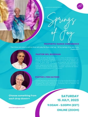 SPRINGS OF JOY - PROPHETIC DANCE E-CONFERENCE JULY 15, 2023