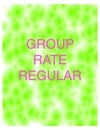 Group - Regular Rate