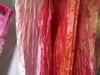 Hand-Dyed Silk Flags (Set of 2) - Scroll down to see video...
