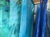 Hand-Dyed Silk Flags (Set of 2) - Scroll down to see video...