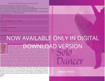 Worship Expressions and the Solo Dancer - DVD - Download Version Available Only (SEE RIGHT)