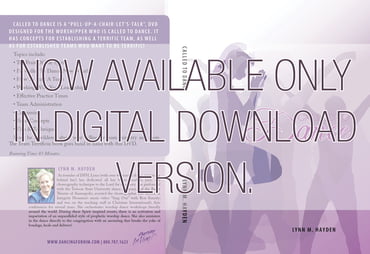 Called To Dance - DVD - Download Version Available Only (SEE RIGHT)